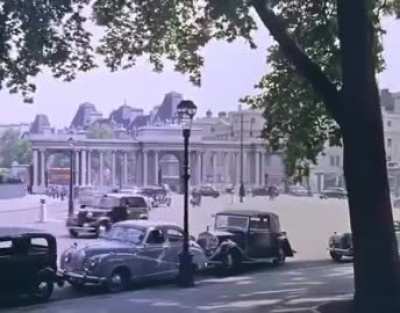 Hyde Park, 1950s.
