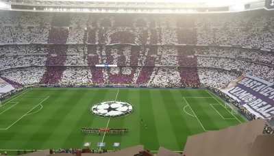Before kick-off vs Atl&eacute;tico in the Champions League Semi-Final 2017