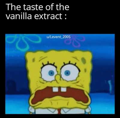 It is so bitter