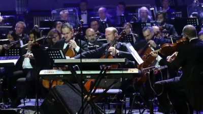 An orchestra makes everything 10x better
