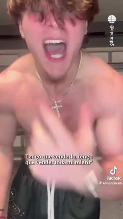 Juiced-up crypto influencer rages at collapse of $Libre shitcoin promoted by Argentina's President.