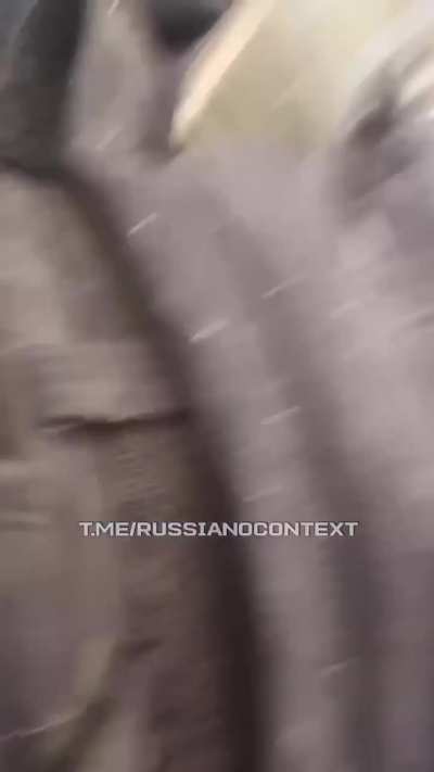 A russian is filming an outspoken reaction of his friend to his FAFO progress in Ukraine. Sound on, that's the whole point. You don't need to know russian.