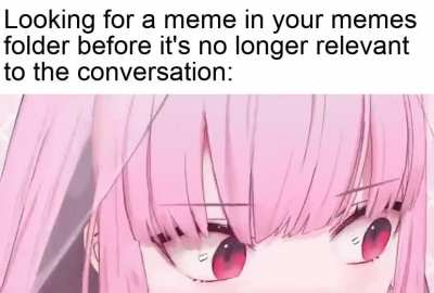 Pause the conversation to make a funny