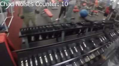 Man goes to gym to harass people and "get pussy"