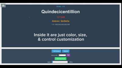 Illions generator program