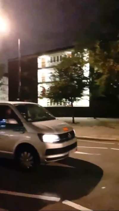 Crossing the street