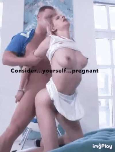 You are pregnant now