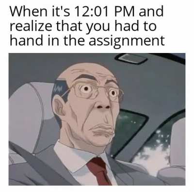 *Get's an F