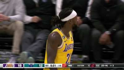 [Highlight] Pat Bev mistakes LeBron for Jesus Christ as he throws a lob all the way to heaven on the fastbreak