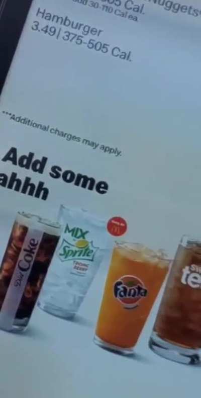 The McSprite got me like