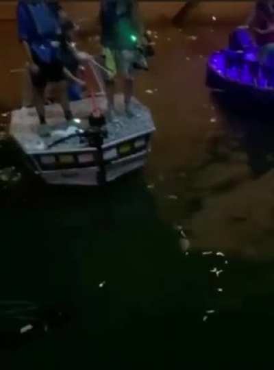 Midnight fishing?