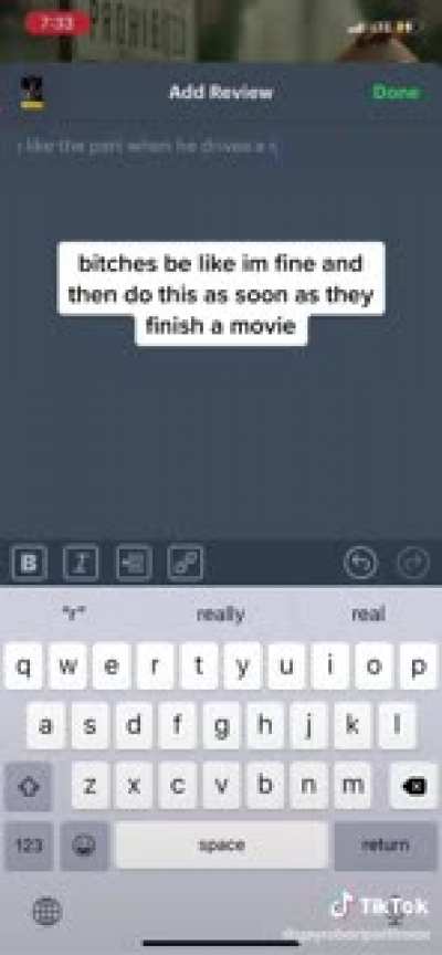 Well, definitely ain't me
