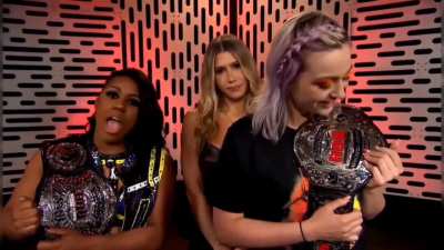 Athena &amp;amp; Billie have a message for Queen Aminata! (ROH - 5/23/24)