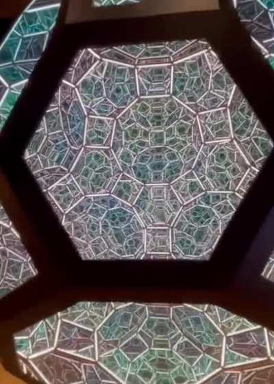 80" Great Rhombicosidodecahedron in the permanent collection of the Palm Springs Art Museum