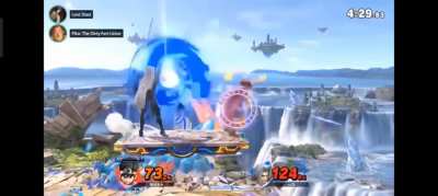 Hero: Has reflector | Sephiroth: I'm gonna pretend I didn't see that
