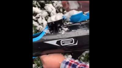 This snow gun