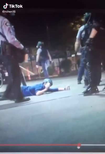 "Police are here to protect and serve..."