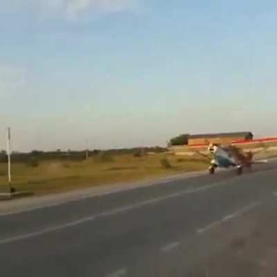 People don't really know how to use planes these days ( somewhere in Libya )