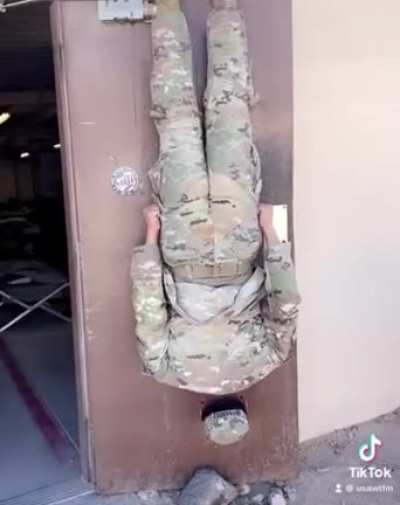 Must be training for a rotation in Australia