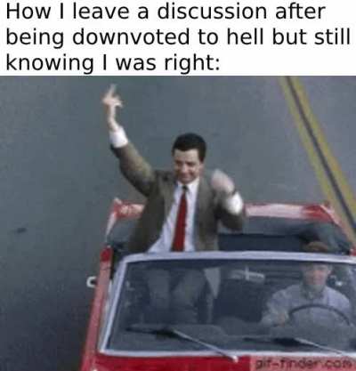 Fuk you I'm right!
