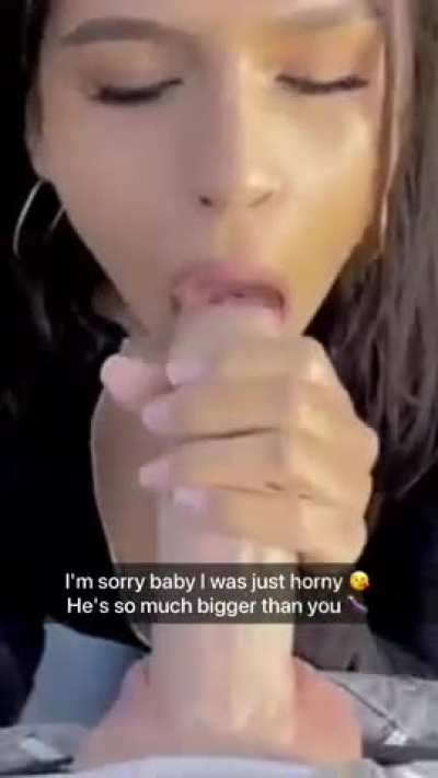 She's really sorry