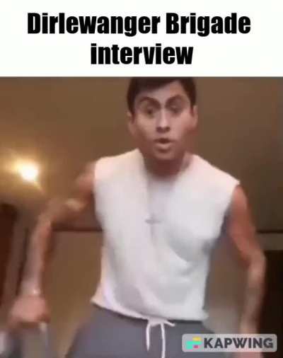 Dirlewanger Brigade moment