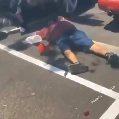 Stand in the way, get hit.