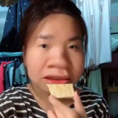 To eat properly.