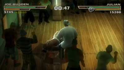 Me Beating The Buddens Off Of Joe
