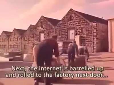 How the Internet really works! And again Mr. Gates is involved...