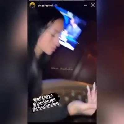 Bhad Bhabie in the Strip Club 😍🤟😘