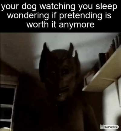 You let it in