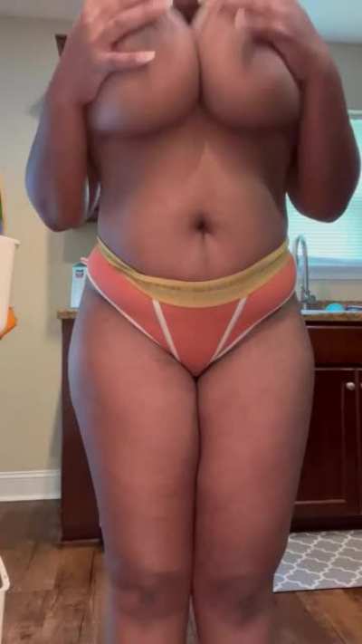 My boobs help me remember what I was grabbing