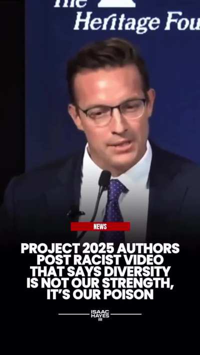 far right commentator Benny Johnson, who attacked the idea of diversity in marriage, community, and the military, said &ldquo;Diversity is not our strength, it&rsquo;s our poison.&rdquo;