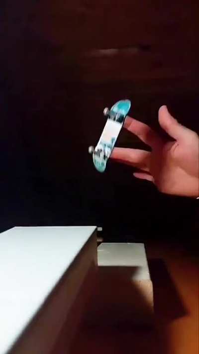 Frontside kickflip howard grind. Requested by banana.fingerboards on Insta. Leave a trick request!