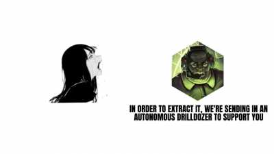 The Drilldozer has taken permament damage