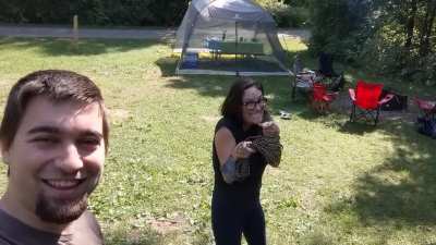 I like to take videos of my wife, and tell her I'm taking pictures.