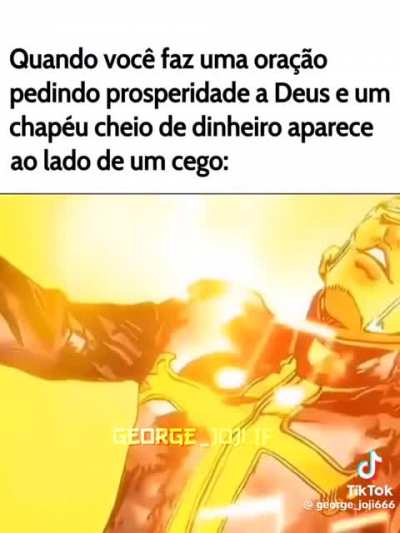 Deus &eacute; mt bom🥸