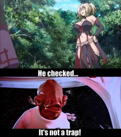 You never know