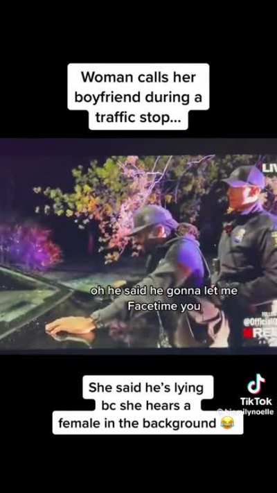 Yooo! The cop really said &ldquo;Yeah, I ain&rsquo;t booking you. You have enough on your plate, bro.&rdquo; LMAOO