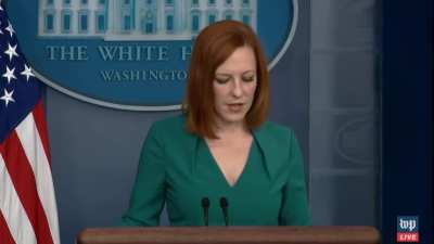 White House press secretary Jen Psaki on the UFO report - May 25th 2021