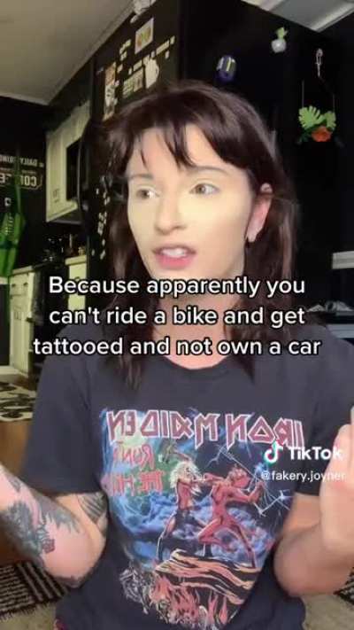 Says paying for a car is spending money on &ldquo;stupid stuff&rdquo;, yet regularly gets tattoos and DoorDash while relying on others to drive her places.