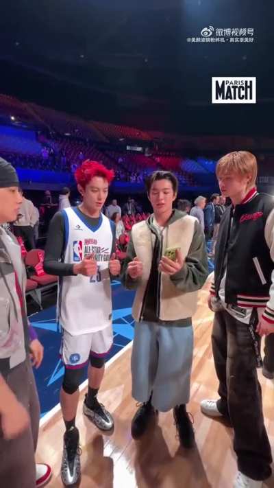 Wang Hedi and Cortis appeared together and filmed several TikTok challenges