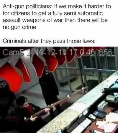 &ldquo;Guys don&rsquo;t worry HR 127 will totally stop all gun crime&rdquo;- some anti gun cuck