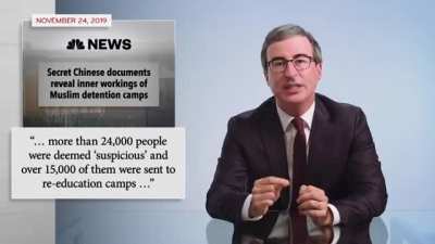 China &amp;amp; Uighurs: Last Week Tonight with John Oliver (HBO)