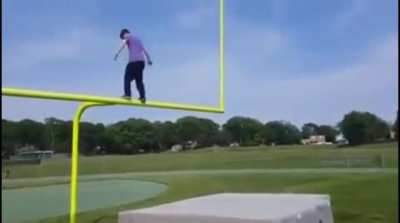 Backflip goes wrong