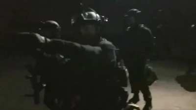 Very unhappy protesters get arrested and pepper sprayed after motorcycle incident in Portland