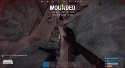 Rust tip: never miss your eoka shot on a minor