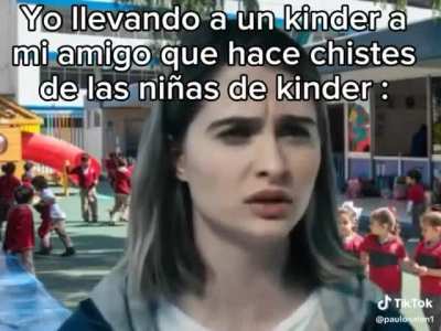 Yo llevando al escalonesmola al jard&iacute;n de ni&ntilde;os