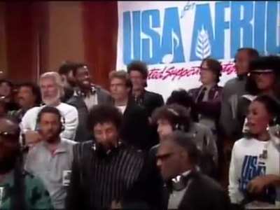 In 1985, 47 superstars came together to sing We are the world. After working into the early hours, the group suddenly break into a spontaneous tribute to Harry Belafonte&hellip; singing his iconic Day-o (Banana Boat Song)